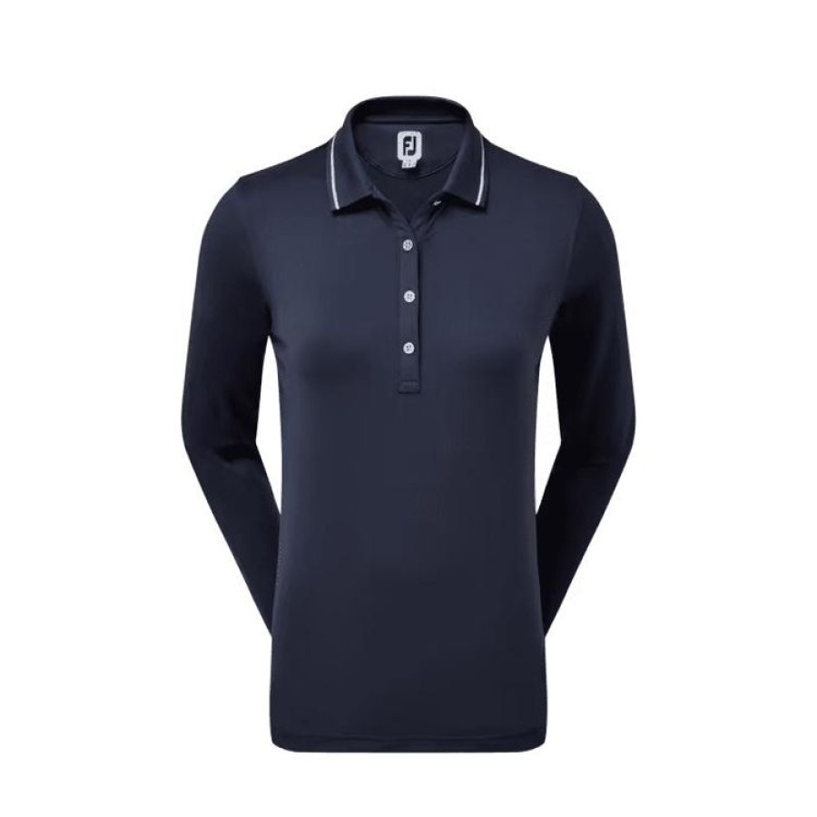 Footjoy Pols | Footjoy - Polo Manches Longues Thermique Femme