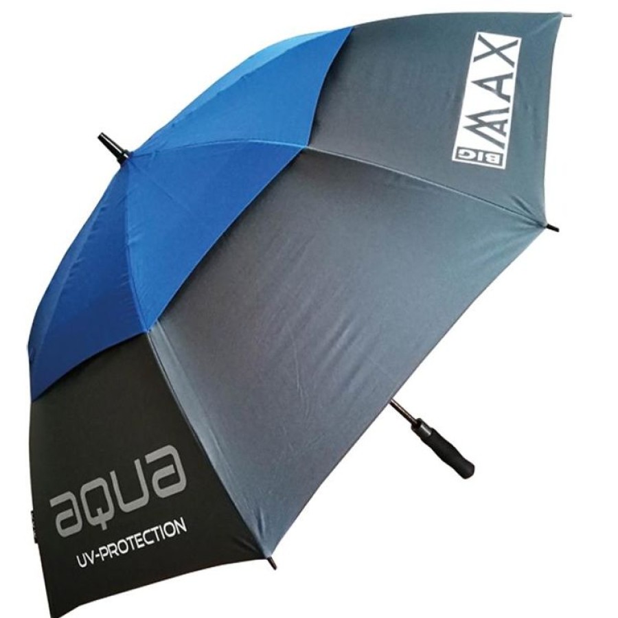 Bigmax Parapluies De Golf | Big Max - Parapluie Aqua Uv - Gris-Bleu