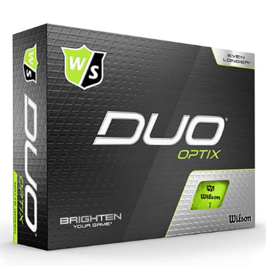 Wilson | Wilson - Balles Duo Optix - Vert