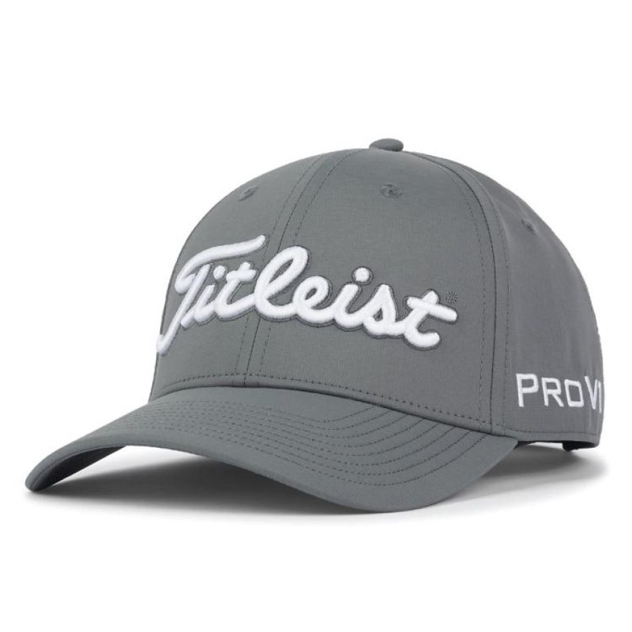 Titleist Casquettes & Visieres | Titleist - Casquette Tour Performance - Gris-Blanc