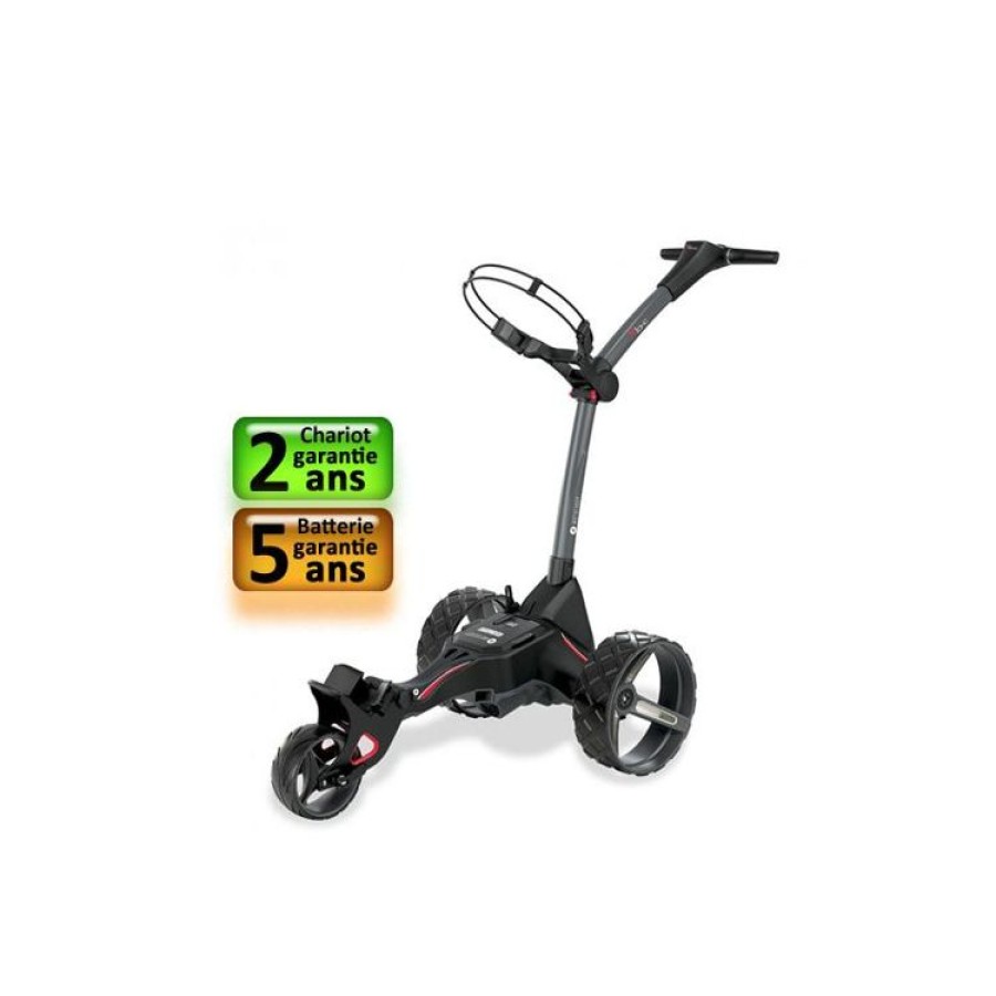 Motocaddy Chariots Electriques De Golf | Motocaddy - Chariot Electrique M1 Frein Lithium - Graphite