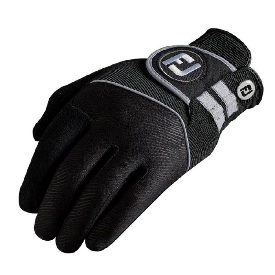 Footjoy Vetements De Pluie | Footjoy - Paire De Gants De Pluie - Noir