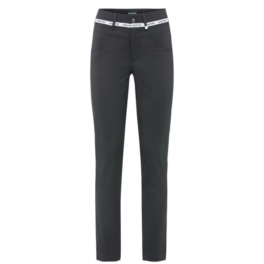 Golfino Gillets & Pulls | Golfino - Pantalon Chaud Cool Island - Femme - Gris