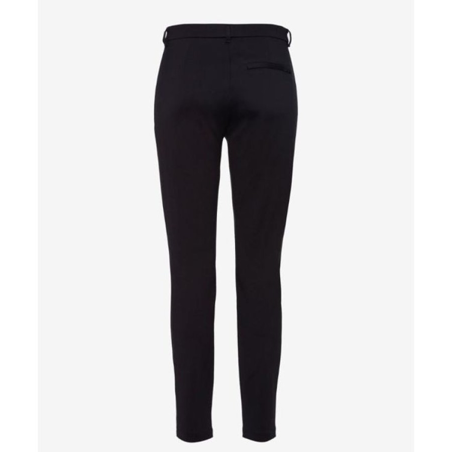 Brax Gillets & Pulls | Brax - Pantalon Style Luna Femme - Noir