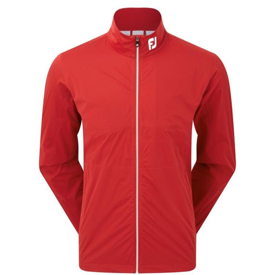 Footjoy Pulls | Footjoy - Veste De Pluie Hydroknit - Rouge