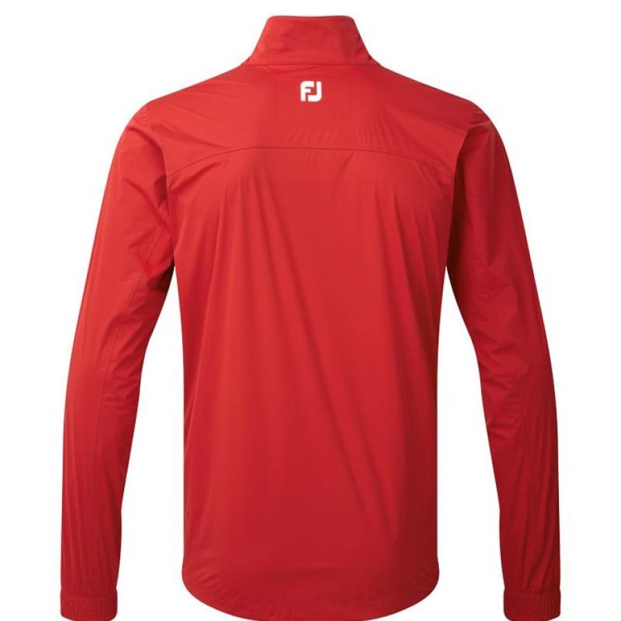 Footjoy Pulls | Footjoy - Veste De Pluie Hydroknit - Rouge