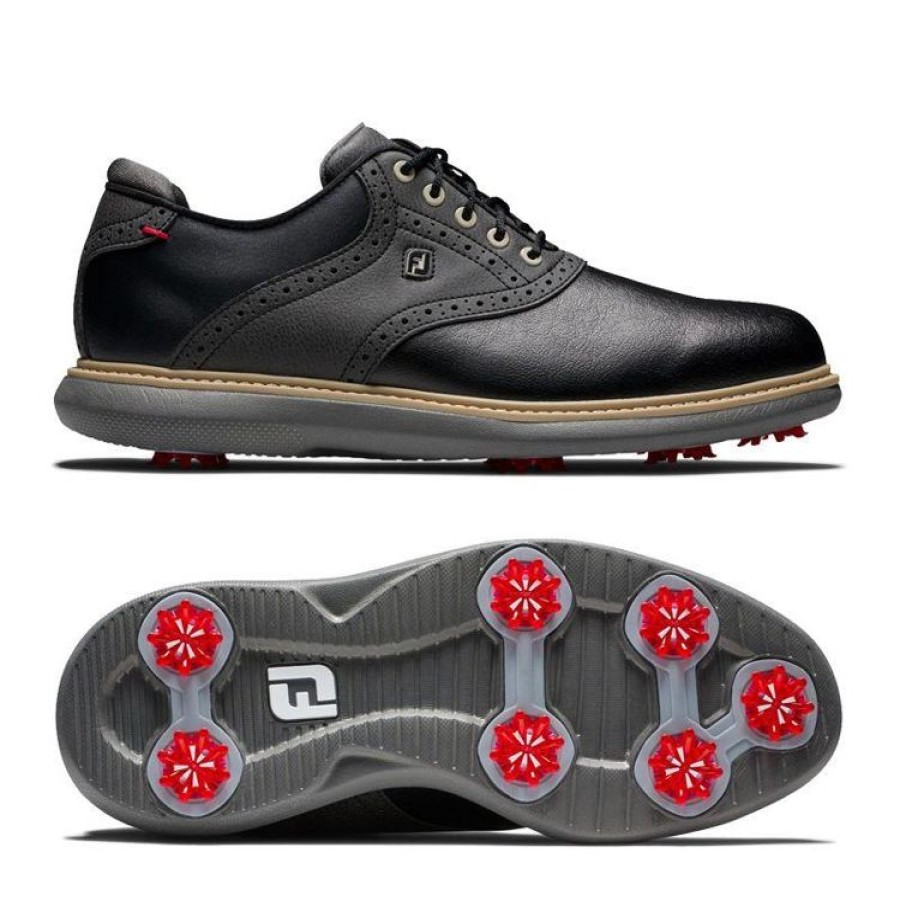 Footjoy Hommes | Footjoy - Chaussures Traditions Homme Noir