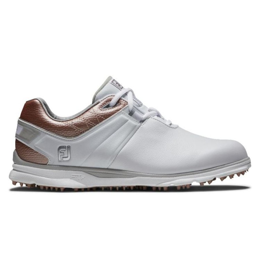 Footjoy Femmes | Footjoy - Chaussures Pro Sl Femme - Blanc-Rose