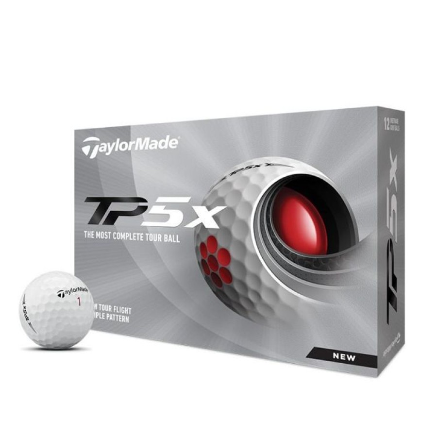 Taylormade | Taylormade - 12 Balles Tp5X - Blanc