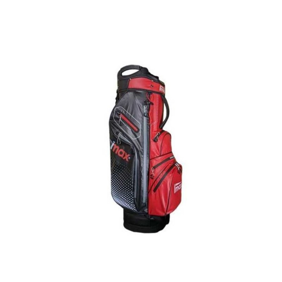 imax Sacs De Golf Chariot | Imax - Sac Chariot Wr01Impermeable - Rouge/Noir