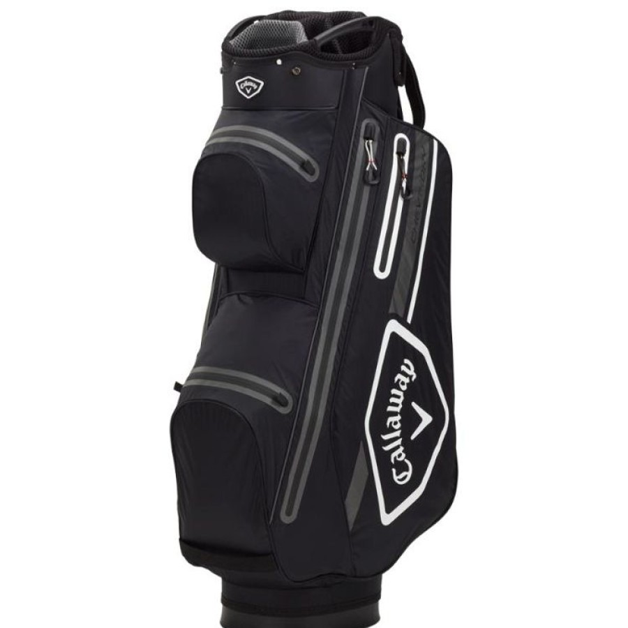 Callaway Sacs De Golf Chariot | Callaway - Sac Chariot Chev Dry 14 - Noir-Blanc-Gris