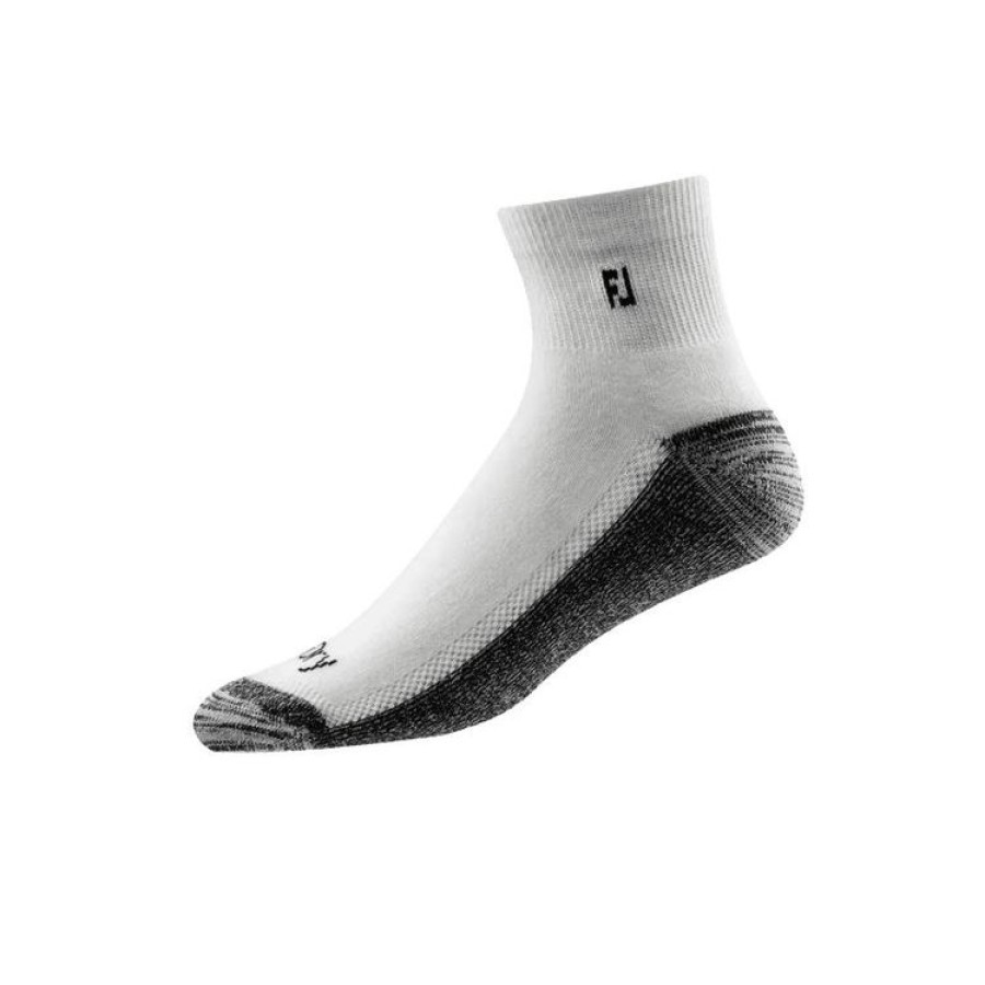 Footjoy Ceintures | Footjoy Chaussettes Pro Dry Quarter Blanc