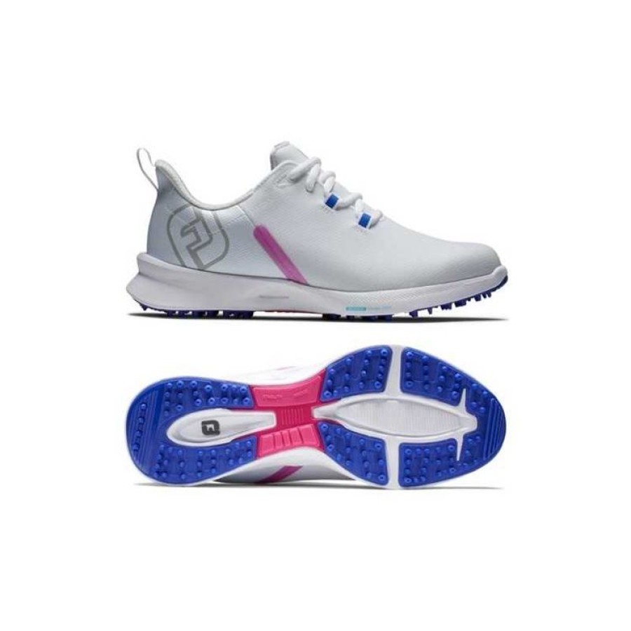 Footjoy Femmes | Footjoy - Chaussures Fuel Sport Femme Sans Crampons - Blanc