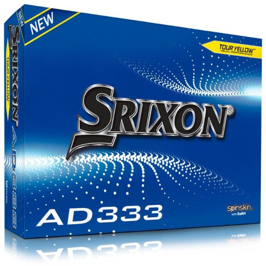 Srixon | Srixon - 12 Balles Ad333 - Jaune