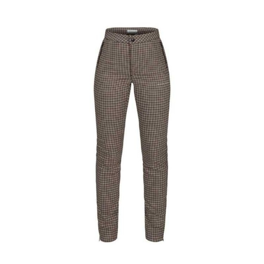 Rohnisch Gillets & Pulls | Rohnisch Pantalon Jess A Carreaux Femme