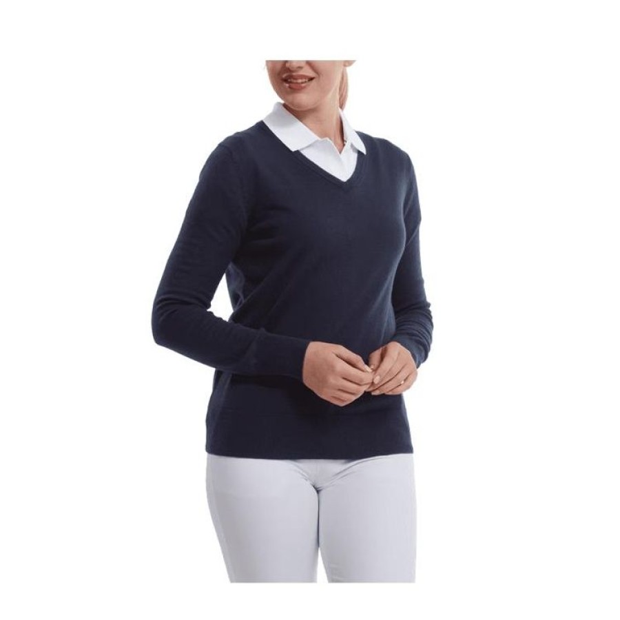 Footjoy Jupes & Robes | Foojoy Pull En Laine Col En V