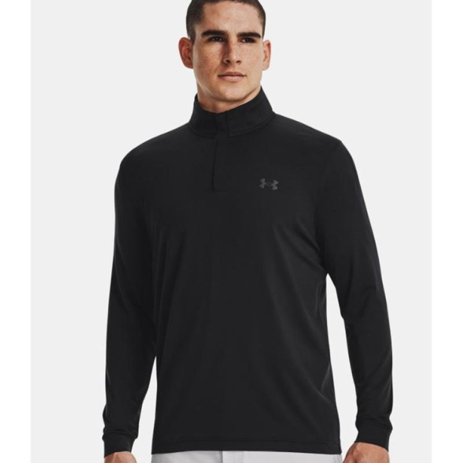 Under Armour Polos | Ua - Haut 1/4 Zip Playoff - Black - Jet Gray