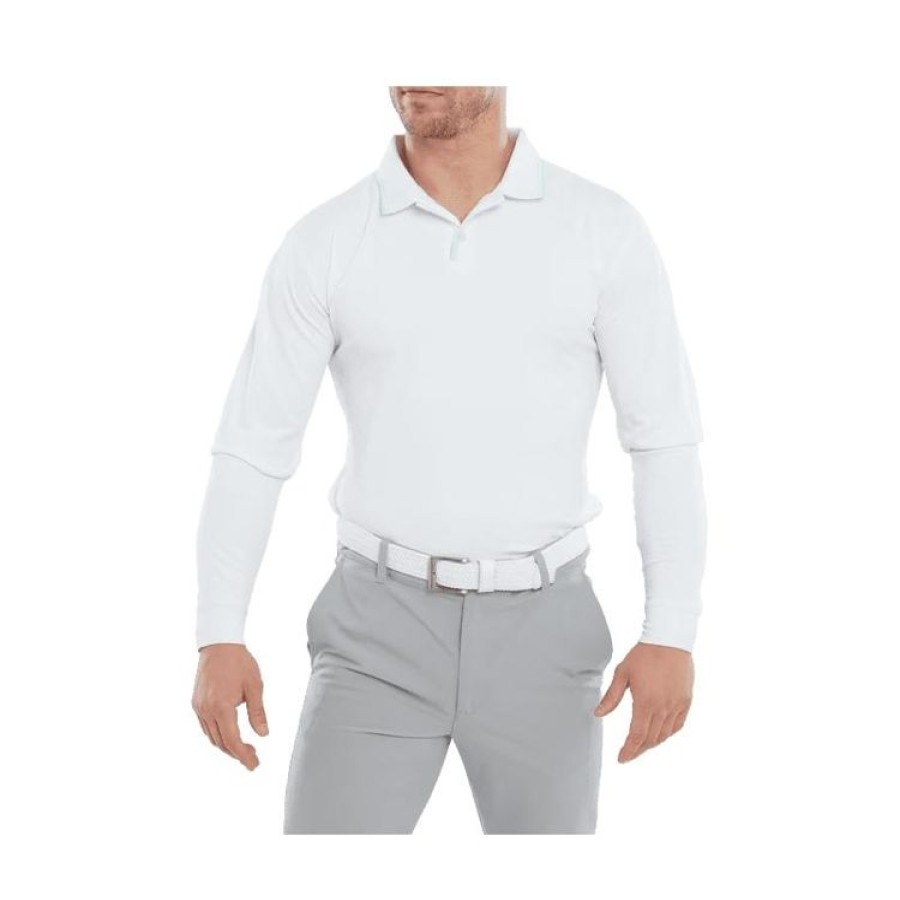 Footjoy Polos | Footjoy - Polo Homme Leger - Sun Protection