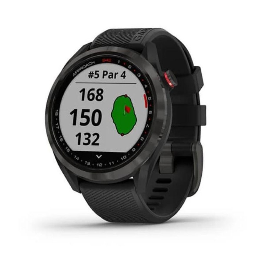 Garmin Montres Gps De Golf | Garmin - Montre Approach S42 - Noir