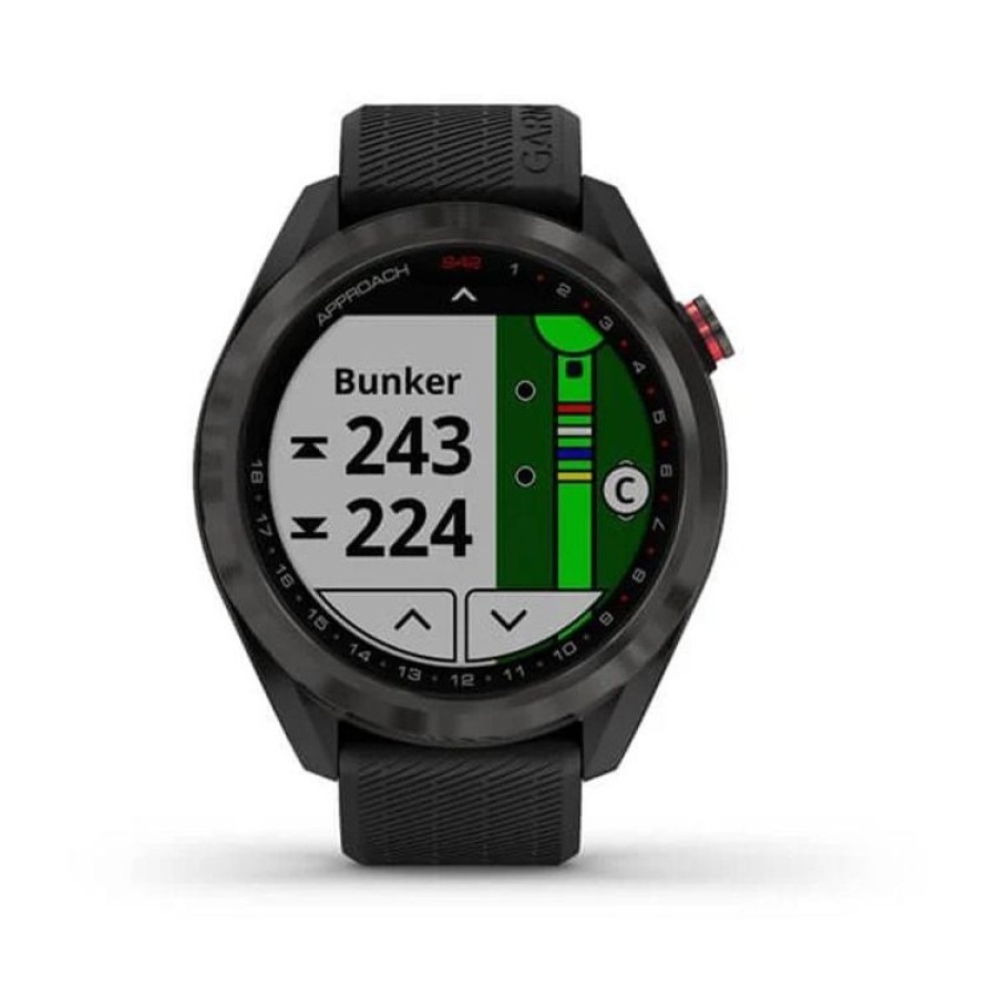 Garmin Montres Gps De Golf | Garmin - Montre Approach S42 - Noir