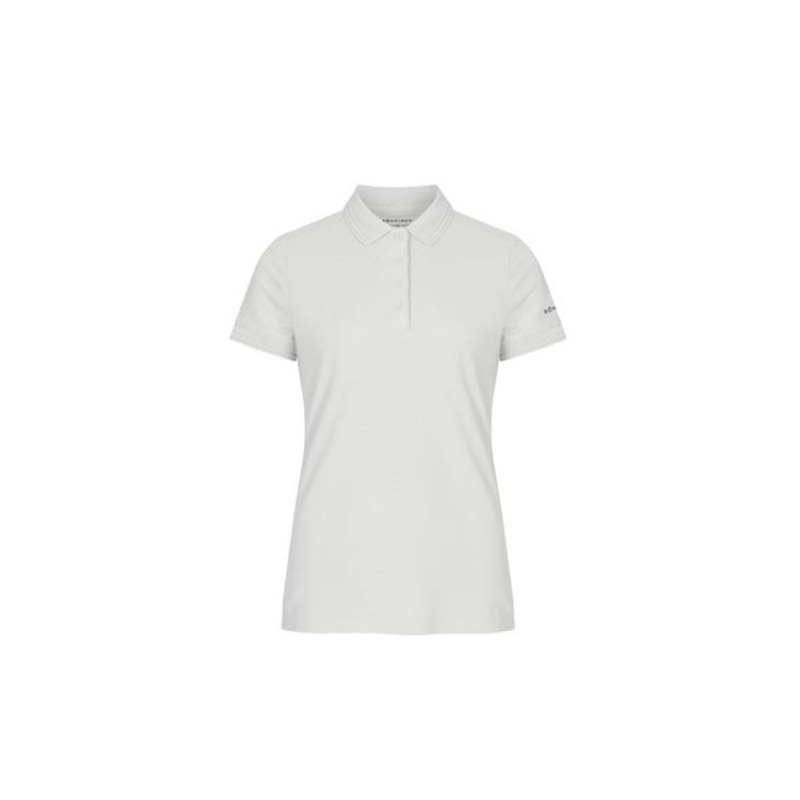 Rohnisch Pols | Rohnisch - Polo Miriam Structure Femme - Blanc