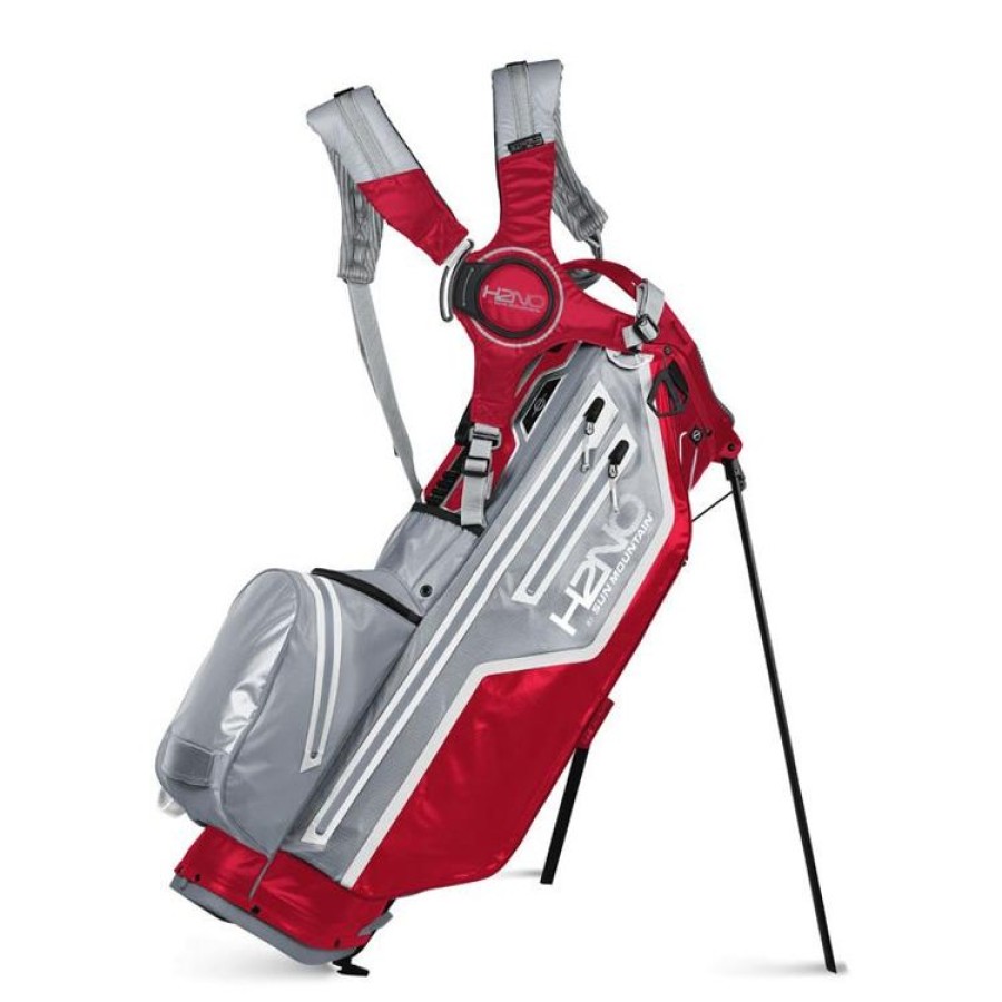 Sun Mountain Sacs De Golf Trepied | Sun Mountain - Sac Trepied H2No - Gris-Rouge