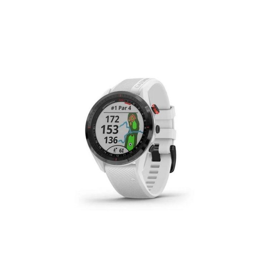 Garmin Montres Gps De Golf | Garmin - Montre Approach S62 - Blanc