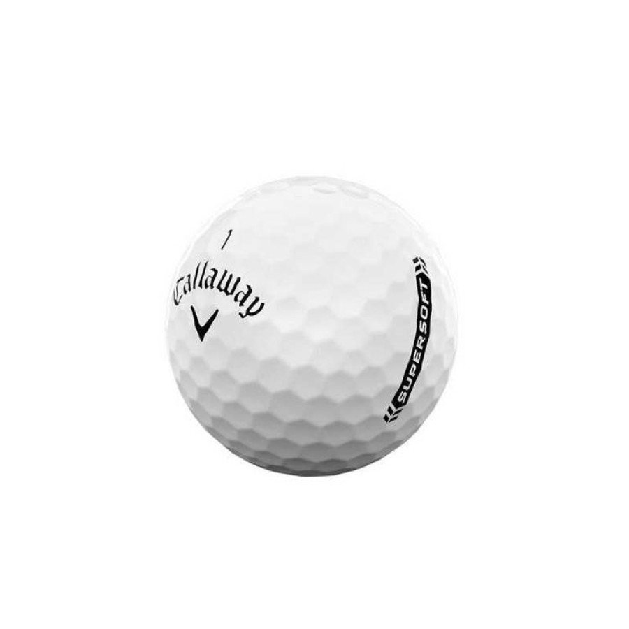 Callaway | Callaway - Balles Supersoft (2023) - Blanc