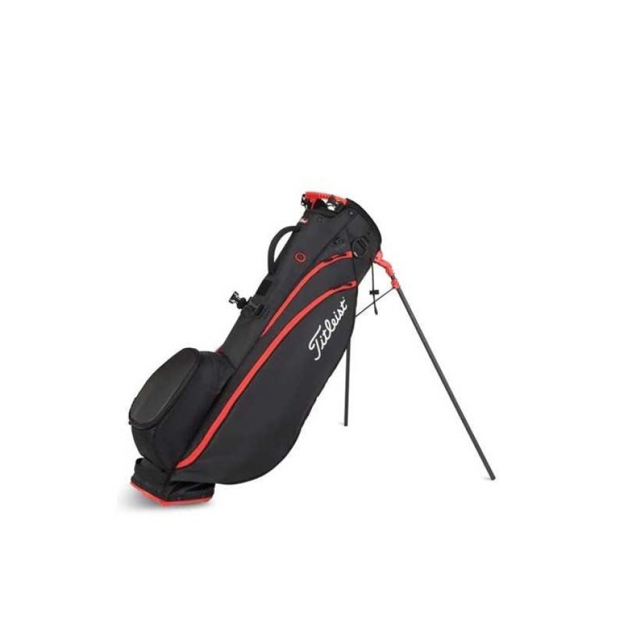 Titleist Sacs De Golf Trepied | Titleist - Sac Trepied Players 4 Carbon Noir/Rouge