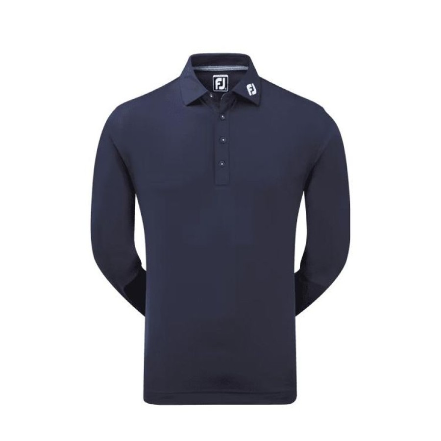 Footjoy Polos | Footjoy Polo Thermocool Manches Longues Homme