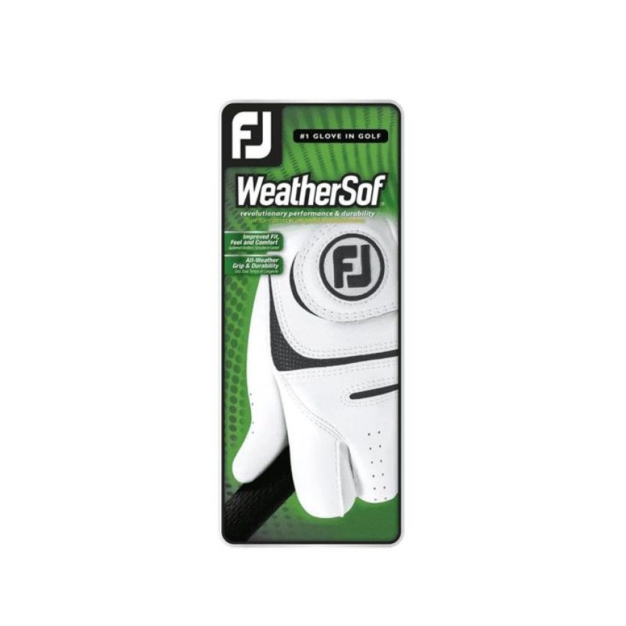 Footjoy Vetements De Pluie | Footjoy Gants Weathersof Mrh Blk Xl Homme Gaucher