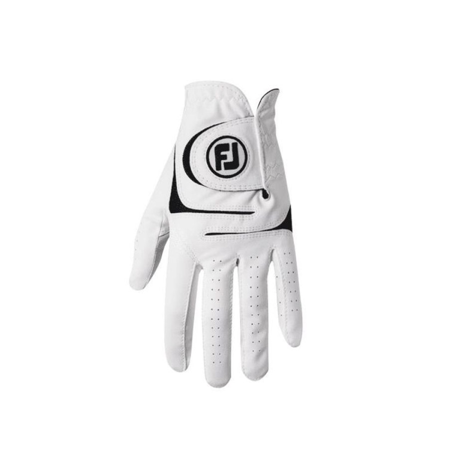 Footjoy Vetements De Pluie | Footjoy Gants Weathersof Mrh Blk Xl Homme Gaucher