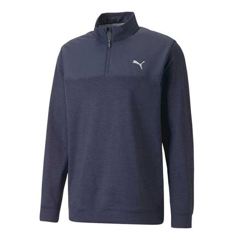 Puma Vestes & Blousons | Puma Pull Cloudspun 1/4 Zip Homme