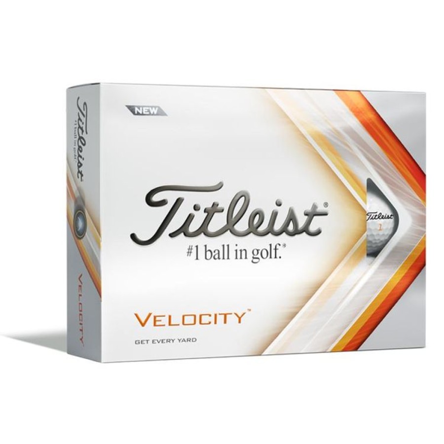 Titleist | Titleist - Balles Velocity - Blanc