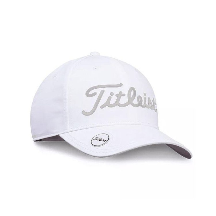 Titleist Casquettes & Visieres | Titleist - Casquette Players Performance Ball Marker - Blanc-Blanc