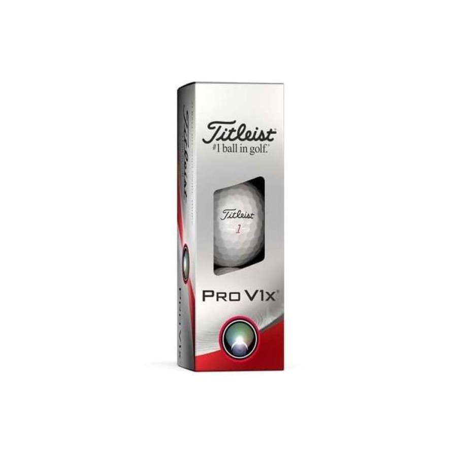 Titleist | Titleist Balles Pro V1X White 2023 X3