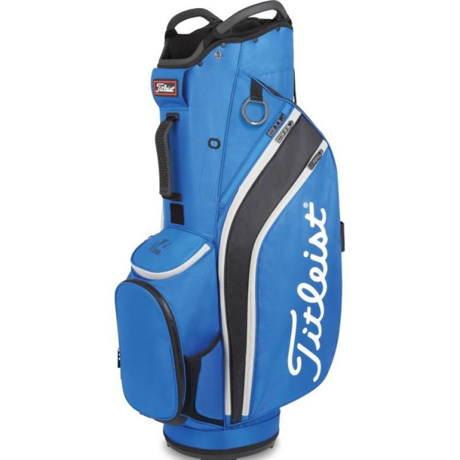 Titleist Sacs De Golf Chariot | Titleist - Sac Chariot Cart 14 - Bleu Royal/Noir/Gris