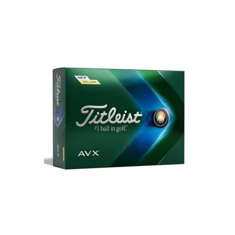 Titleist | Titleist - 12 Balles Avx 2022 - Jaune