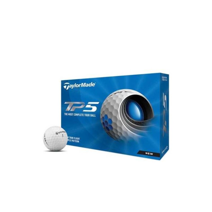 Taylormade | Taylormade - 12 Balles Tp5 - Blanc