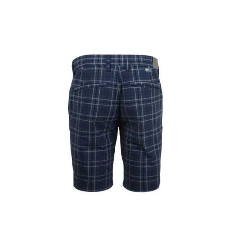 alberto Pantalons | Alberto - Bermuda Homme Earnie Wr - Marine/Noir