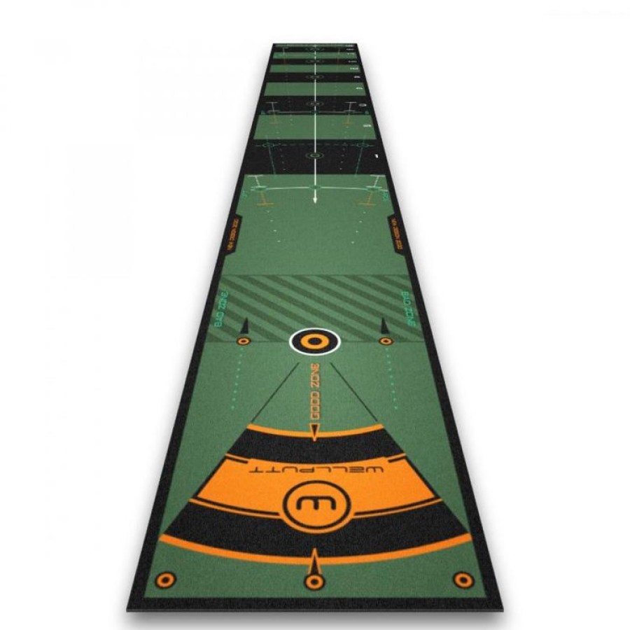 Wellputt Tapis De Practice De Golf | Wellputt - Tapis De Putting ( 4 M) - Vert