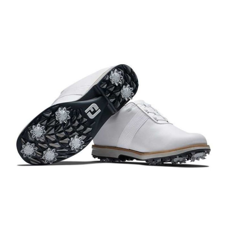 Footjoy Femmes | Footjoy - Chaussures Premiere Series Boa Femme - Blanc