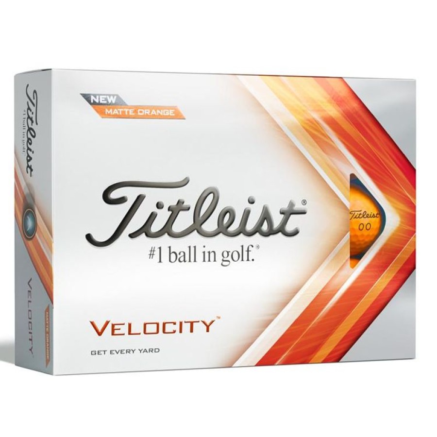 Titleist | Titleist - Balles Velocity - Orange