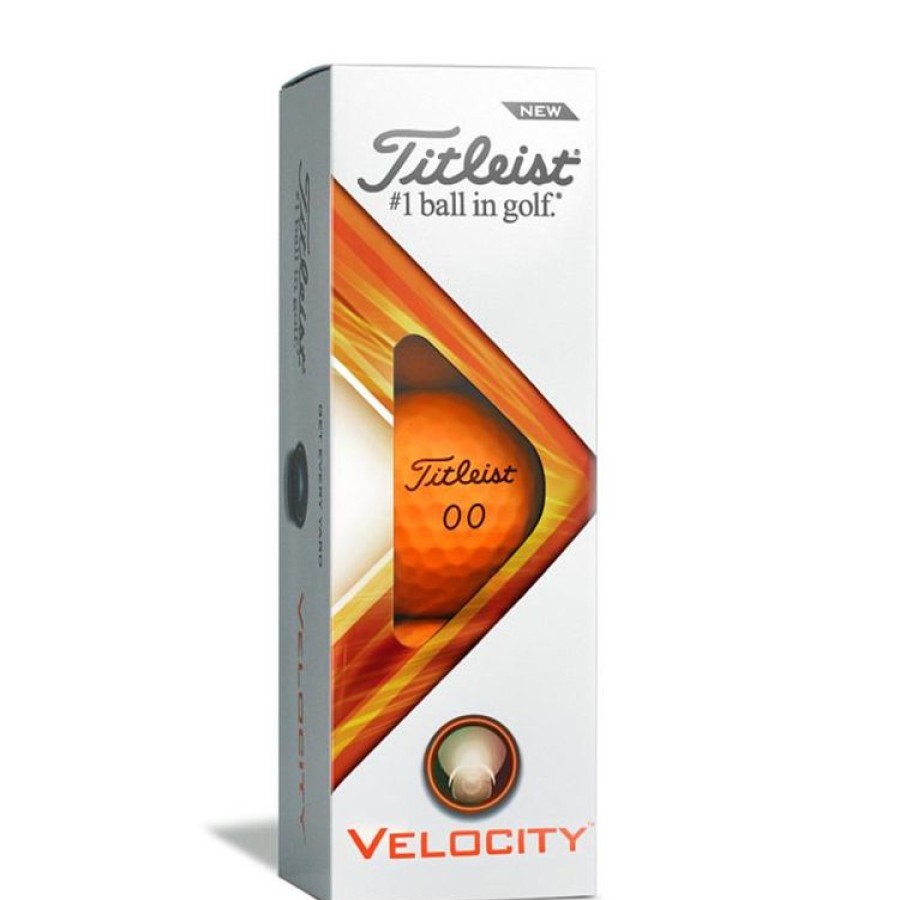 Titleist | Titleist - Balles Velocity - Orange