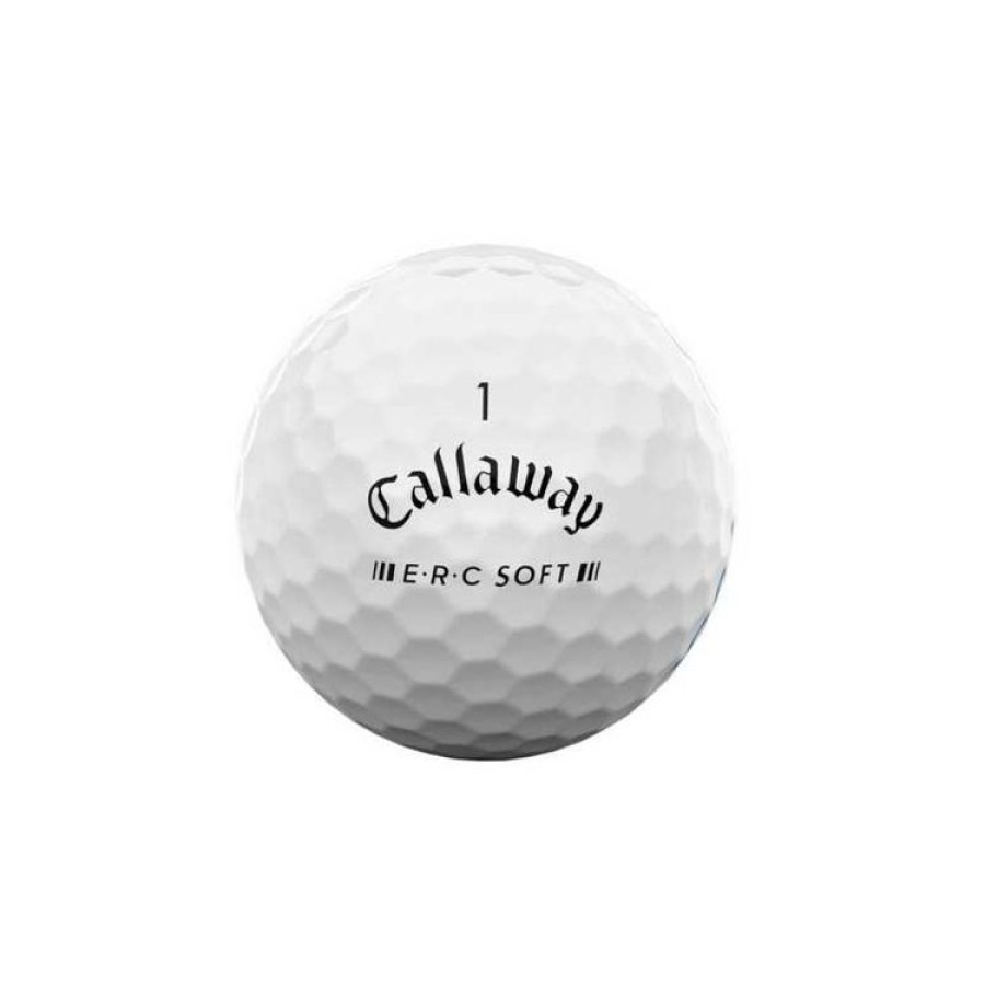 Callaway | Callaway - Balles Erc Soft Triple Track (2023) - Blanc