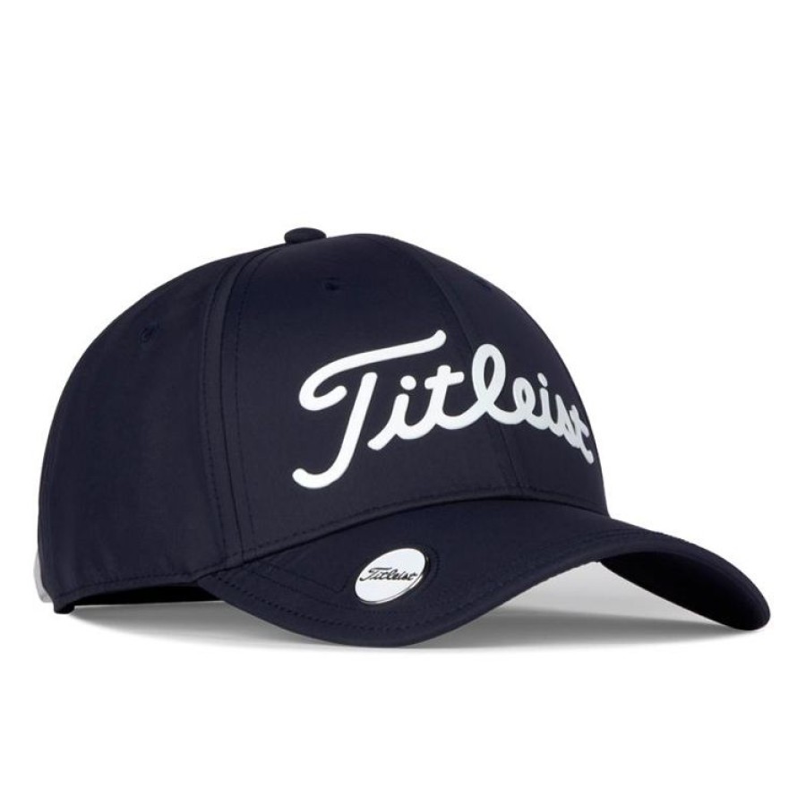 Titleist Casquettes & Visieres | Titleist - Casquette Players Performance Ball Marker - Marine-Blanc