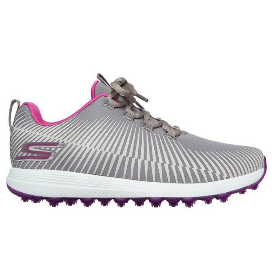 Skechers Femmes | Skechers - Chaussures Femme - Go Golf Max Swing - Gris-Violet