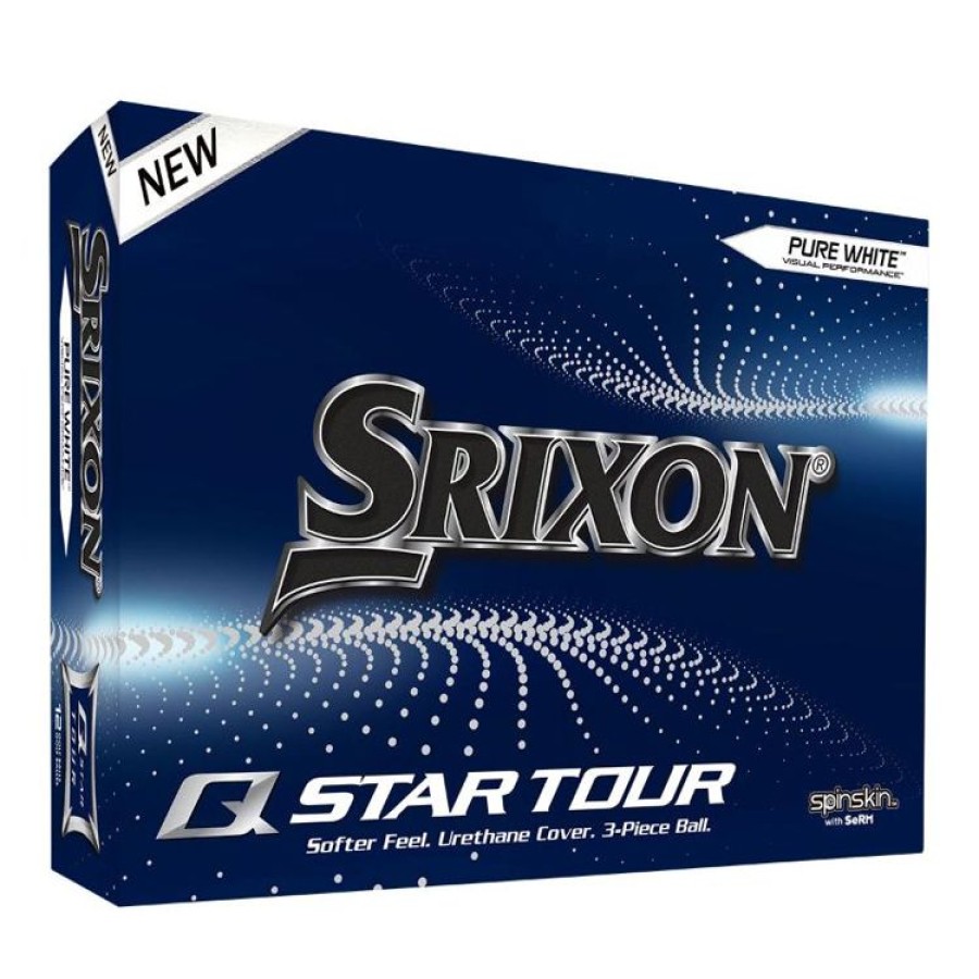 Srixon | Srixon - 12 Balles Q-Star Tour - Blanc