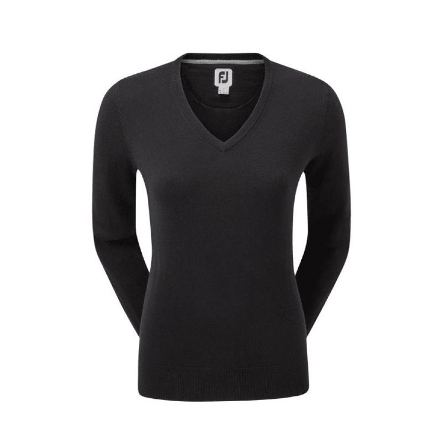 Footjoy Jupes & Robes | Foojoy Pull En Laine Col En V Femme