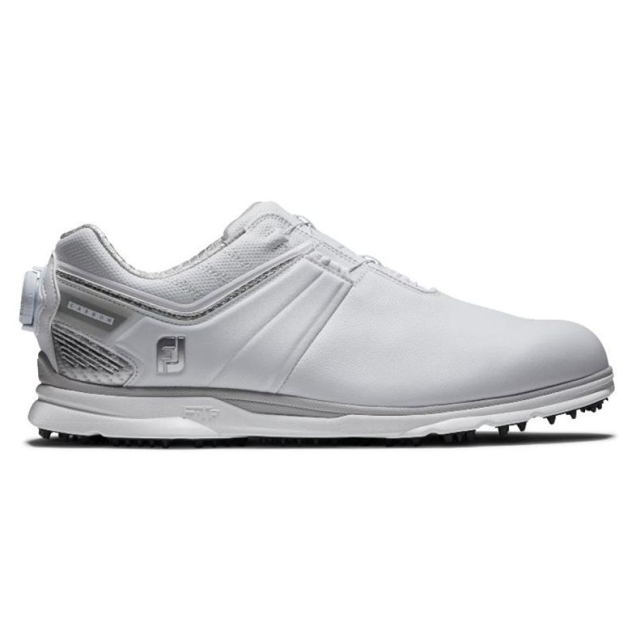 Footjoy Hommes | Footjoy - Chaussures Pro Sl Carbon Boa - Blanc/Argent